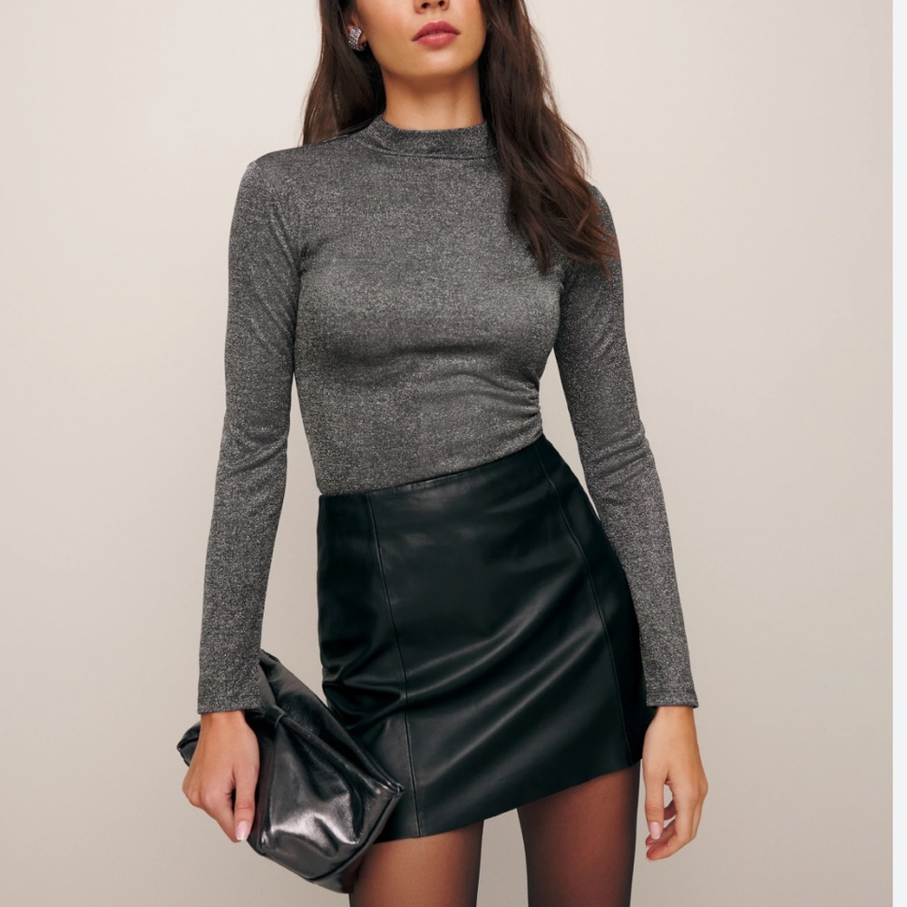 NWT Reformation Bailey Knit Top (Small)